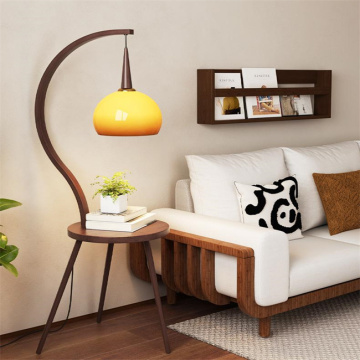 JYLIGHTING Modern LED Designer Wooden Floor Lamp