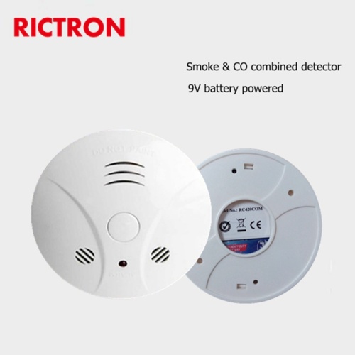 El detector de humo y monóxido de carbono con alarmas visibles y audio de campo más vendido