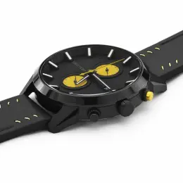 FEATURES OF SS661 GENUINE LEATHER DUAL DIAL WATCHES