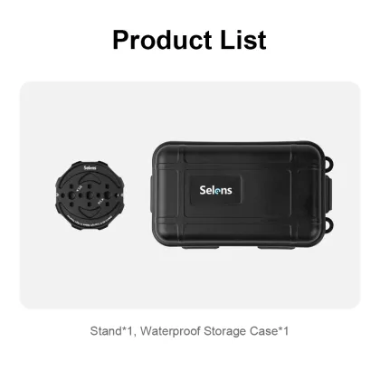 Magnetic Stand Holder for Apple MagSafe with 1/4 Inch Thread and ARRI Hole for iPhone