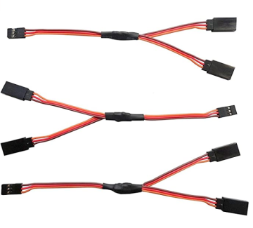 RC Servo Extension Cables 15cm - Y Type Male to Female for KK MWC Eagle Control Board