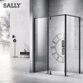 SALLY Bathroom Enclosure Corner Room Hinged Shower Door