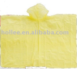 pe disposable one-time raincoat