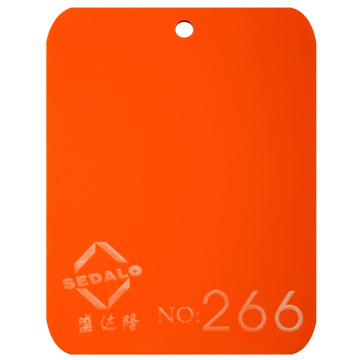Orange Cast Acrylic Sheet (SDL-266)