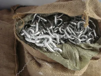 Galvanized welded medium iron chain with cheap price