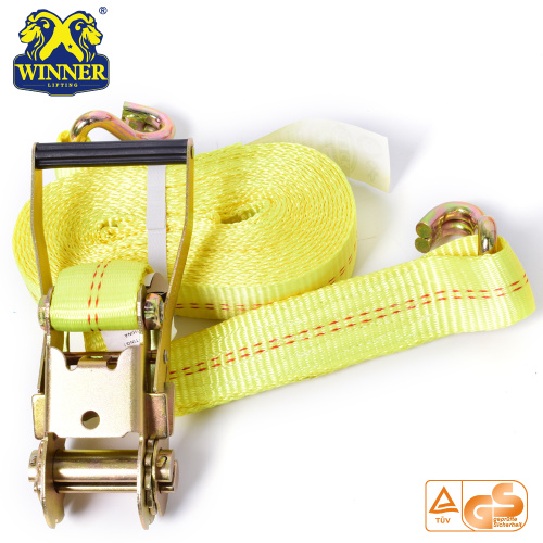 Truck Ratchet Lashing Straps Cargo Tie Down Strap