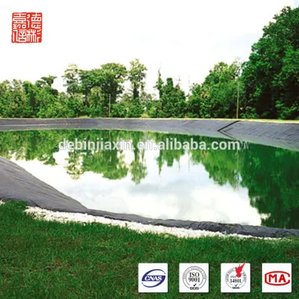 HDPE Geomembrane used in saltworks crystallization pool