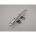 High polished silver pedal stainless steel sailboat cleat