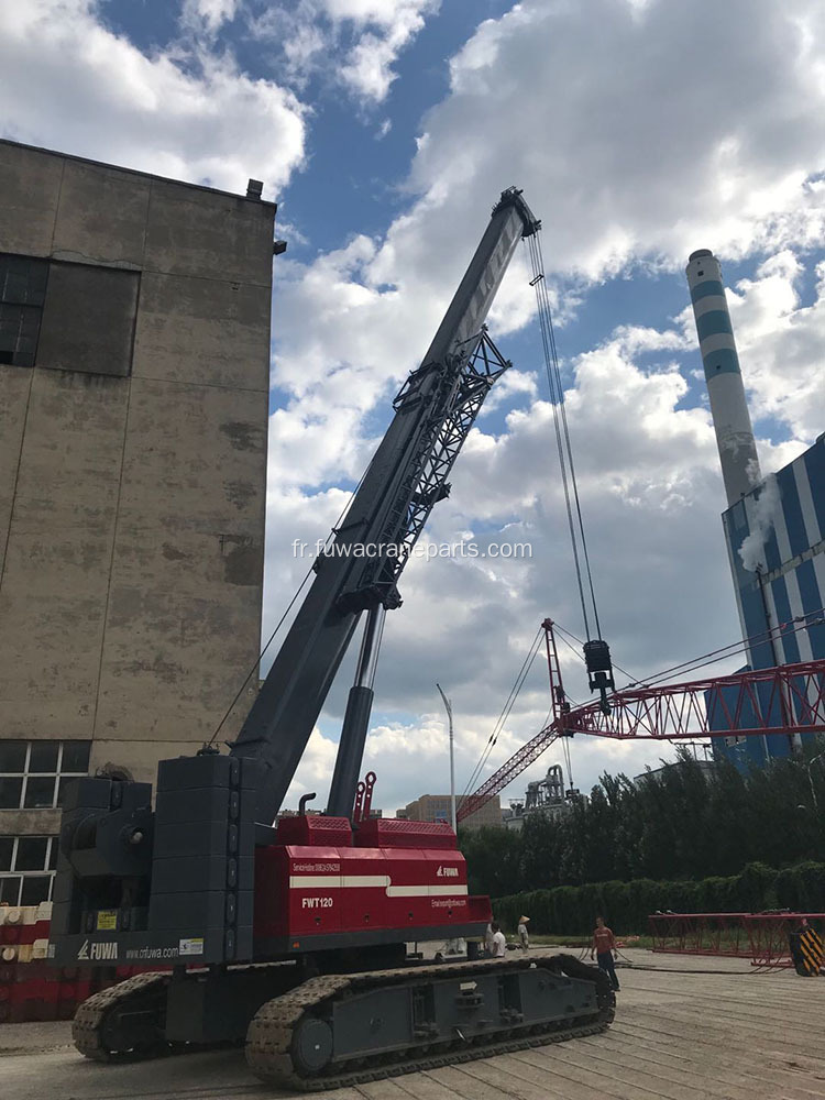 Grue mobile télescopique sur chenilles énorme à vendre