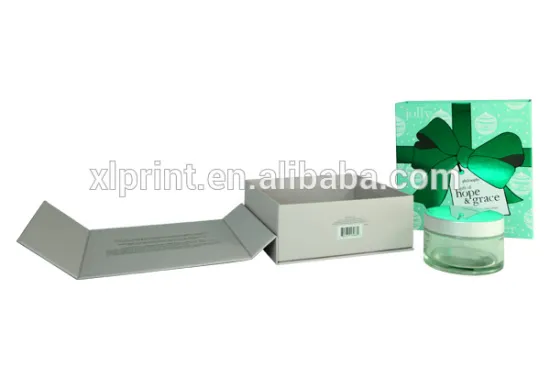 luxury base with lid packaging box with PVC insert high quality