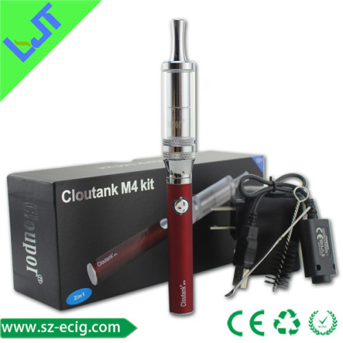 Wholesale Popular Pyrex Glass Tube Dry Herb Cloutank M4, Wax Vaporizer Pen Cloutank M4, Wax Oil E Cigarette Cloutank M4