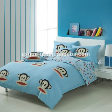 Cartoon 2014 new 100% polyester fabric for bedsheet