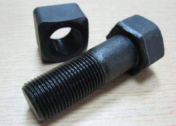 Oem  High Strength 40cr Track Shoe Bolt Used In Railway , Truck