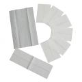 Guardanapos de papel branco de 1 ply 7 &quot;x 13,5&quot;