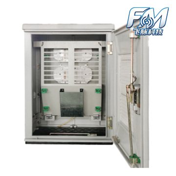 Outdoor SMC Fiber Optic Cross Connection Cabinet