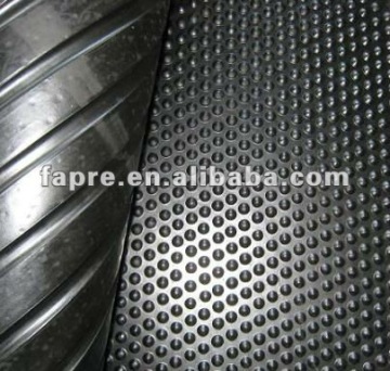 agricultural black horse rubber stable mats
