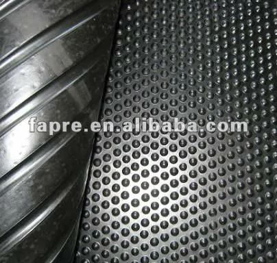 agricultural black horse rubber stable mats