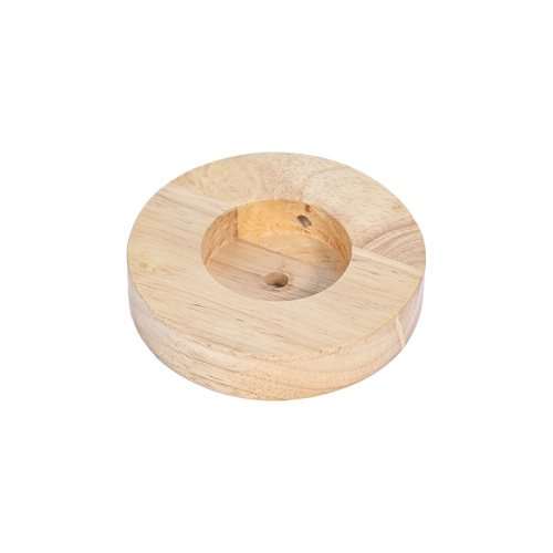 Elegant Wooden LED Lamp Holder for Modern Lighting
