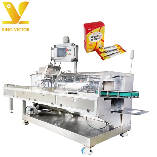 KV Automatic Detergent Powder Pill Cartoner for Carton Box Packaging