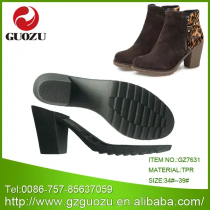 TPR boot sole for boot shoes making
