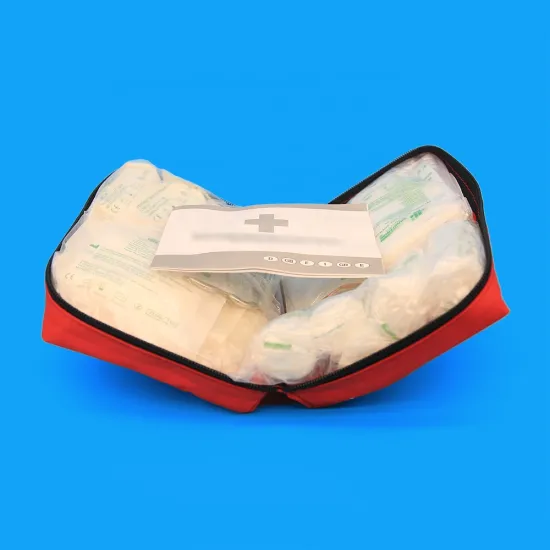2022 Factory direct red color traveling medical portable fist aid kit bag for home health
