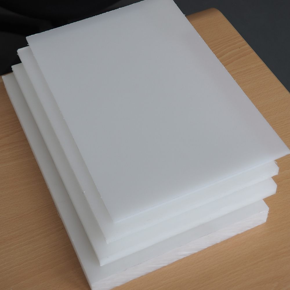 Plastic PP sheet white