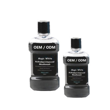 Fresh Mint Flavor Activated Carbon Mouth Wash