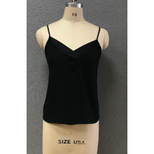 women's black sexy vest