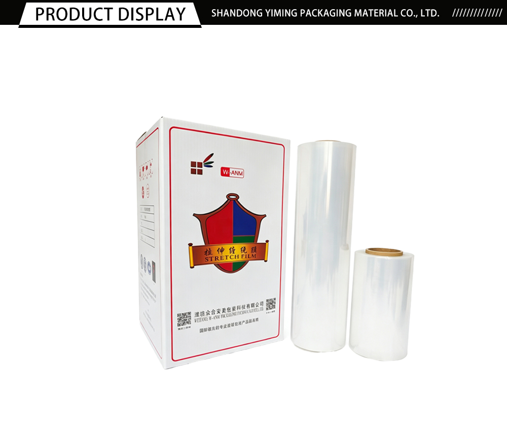 Transparent Manual Hand Pallet Stretch Film x