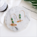 Simple and stylish earrings for irregular rock eardrop