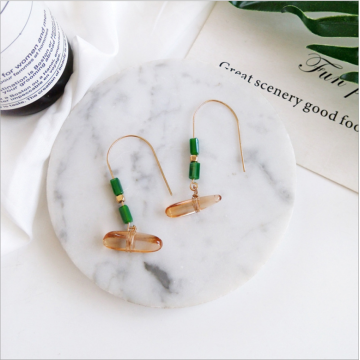 Simple and stylish earrings for irregular rock eardrop