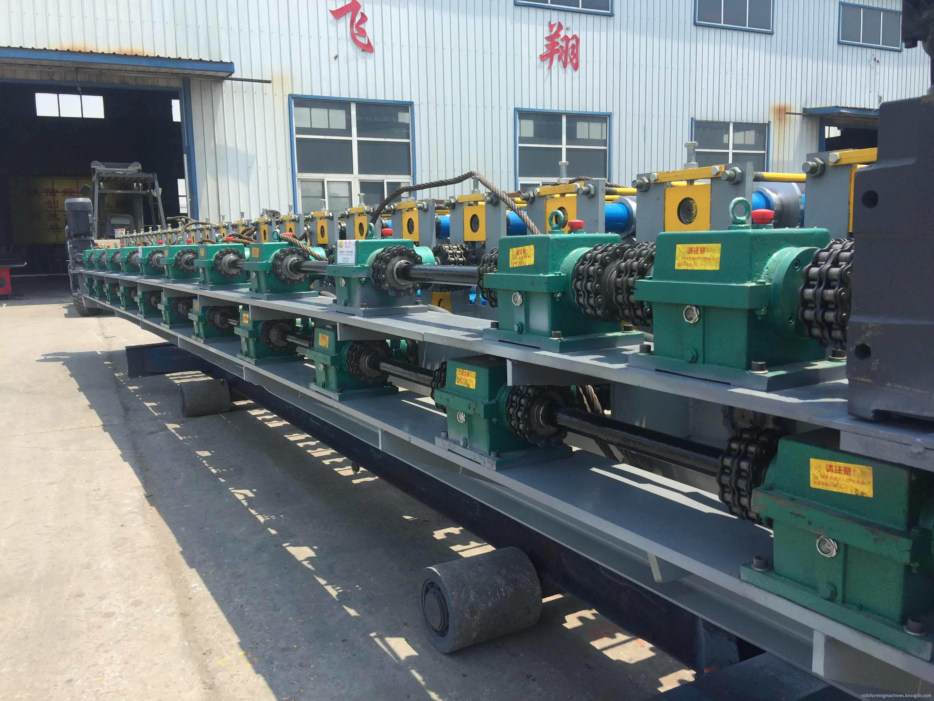 double layer gearbox roofing sheet rolling forming machine (8)