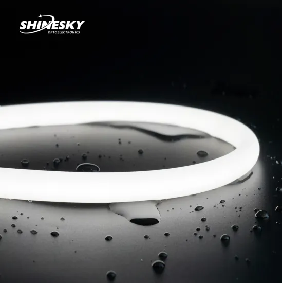 SHINESKY Round Silicone LED Strip R13 DC24V Flex Ra90 Neon Rope Light