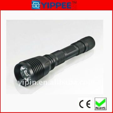 Military high brightness aluminum alloy led torch light