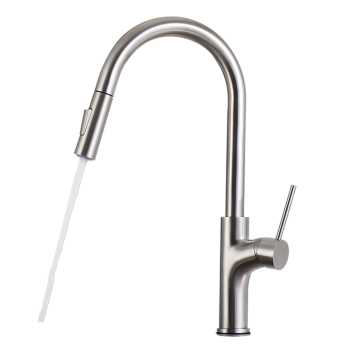 Commercial Stainless Steel Pull Down Industrial Kitchen Mixer Tap