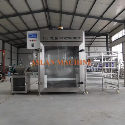 High Efficiency Meat Smoking Machine - Industrial Fish Smoker & Charcoal Smoker Oven