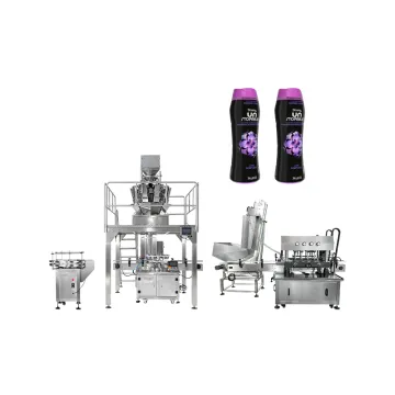 Automatic Scent Booster Beads Packaging Machine for Plastic Jars and Capping Production Line