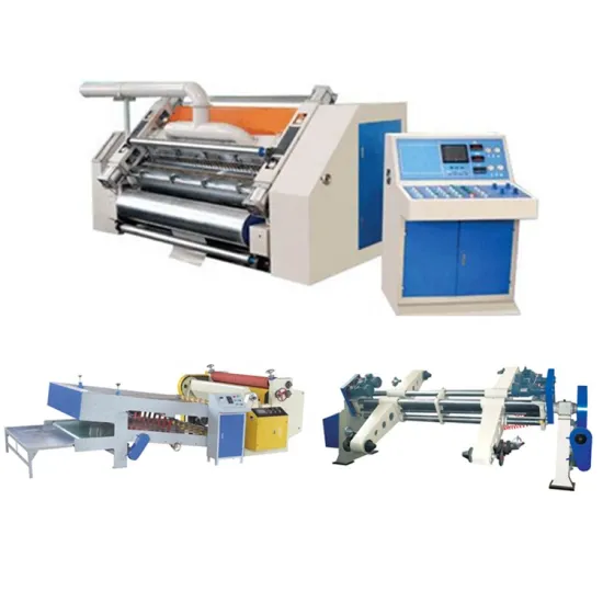 2019 New Fingerless Single Facer Corrugated Paperboard Machine