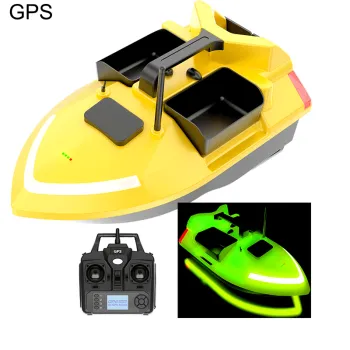 2023 GPS 5200mAh/12000mAh Upgrade Fishing RC Bait Boat with Auto Driving and 3 Hoppers for Saltwater and Carp