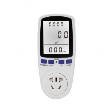 voltagage wattmeter analyzer cn type f plugc