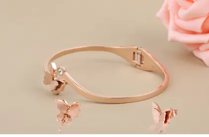 Stainless Steel Jewelry Bracelet Fashion Jewelry Butterfly Bracelet