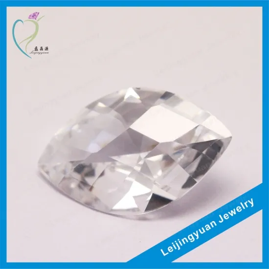 Marquise Gemstone Bead Crystal Faceted CZ Stone