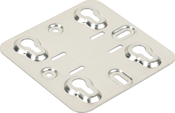 Multi Slot Metal Bracket Base