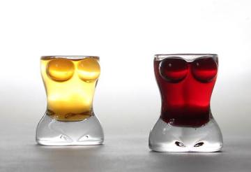 Sexy Beauty Shot Glass 2PCS/Set