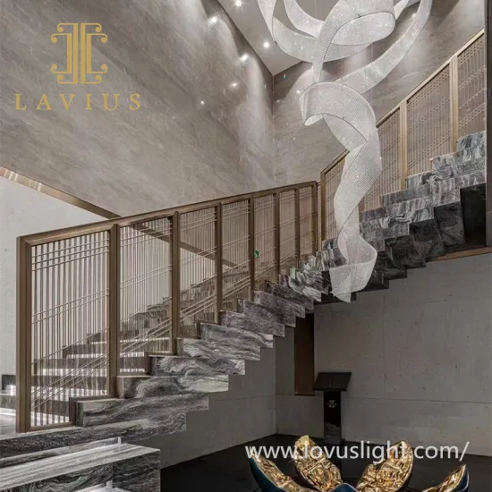 Modern hot staircase chandelier Creative modern staircase chandelier