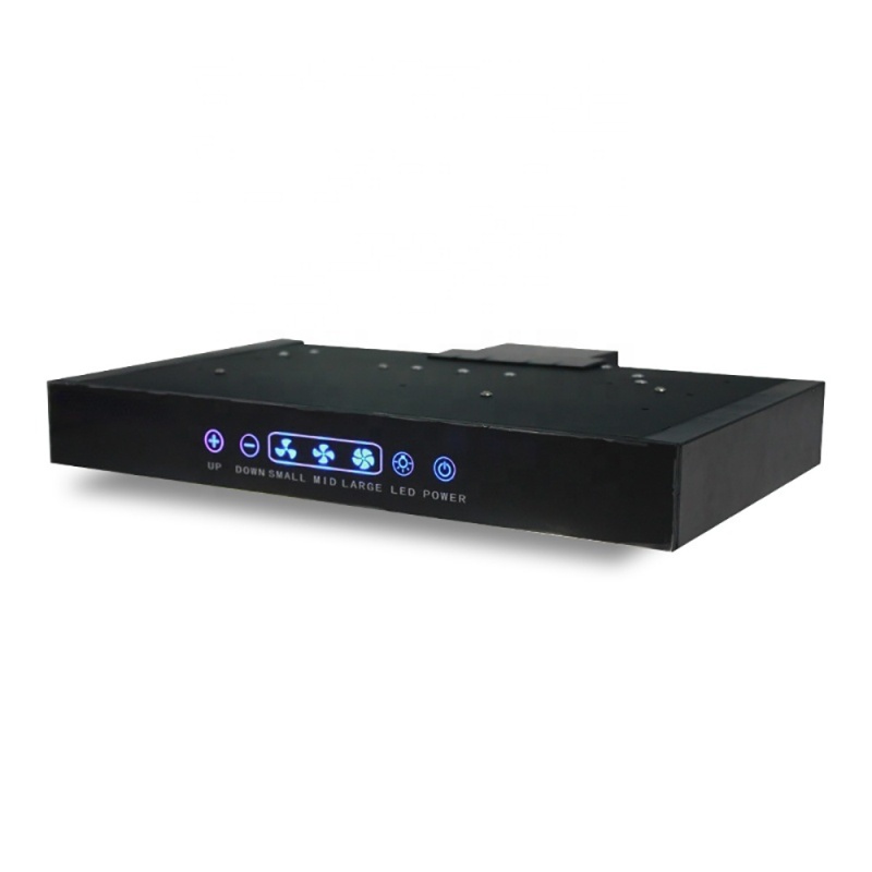 Apartment Kitchen Under Cabinet Range Hood 3 Speed Adjustable with Touchable Screen LED Light Cooking Range Hood