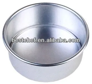 alu-anode Cake mould with fixed bottom
