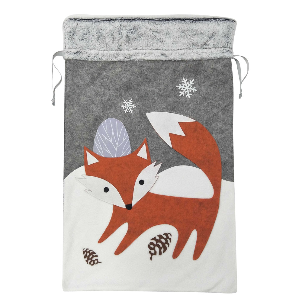 fox christmas sack