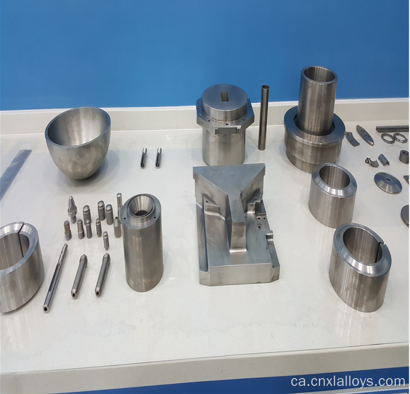 Dispositius d’exploració d’aliatges d’alta gravetat basats en Tungsten
