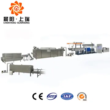Instant rice porridge processing line